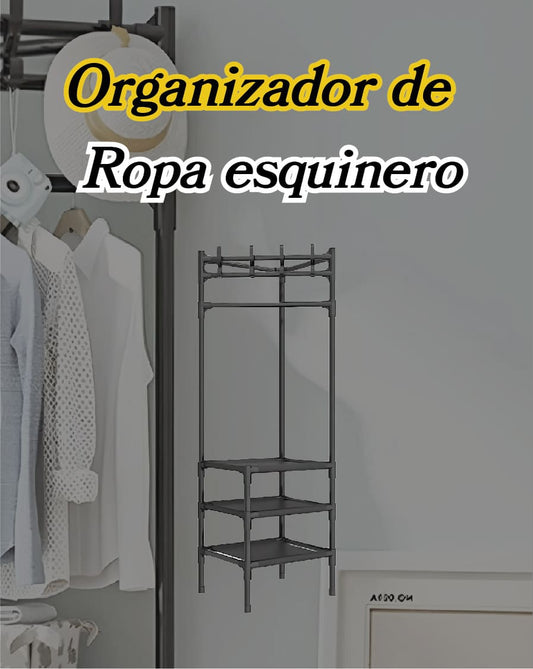 Organizador de ropa esquinero