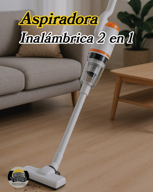 Aspiradora inalámbrica 2 en 1