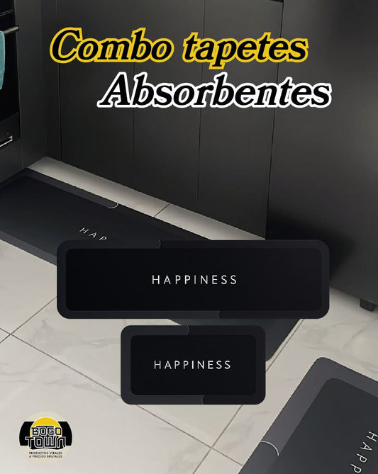 Combo tapetes absorbentes