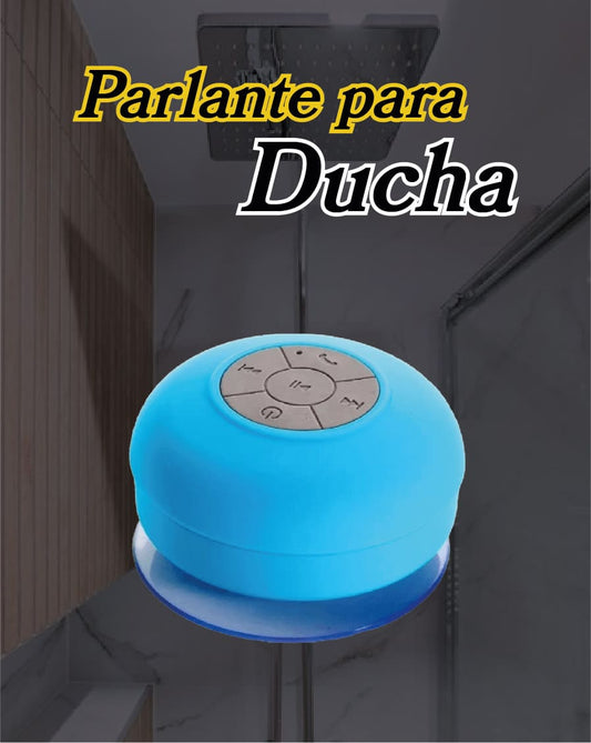 Parlante bluetooth para ducha