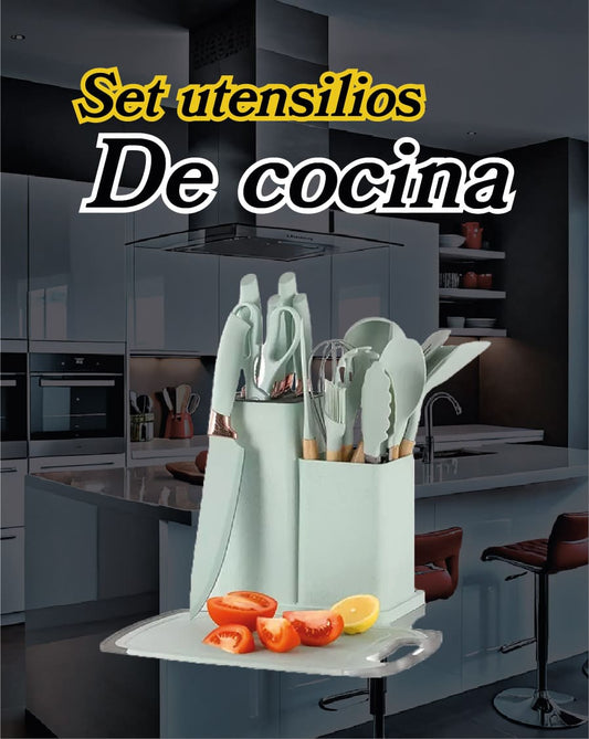 Set de utensilios para cocina